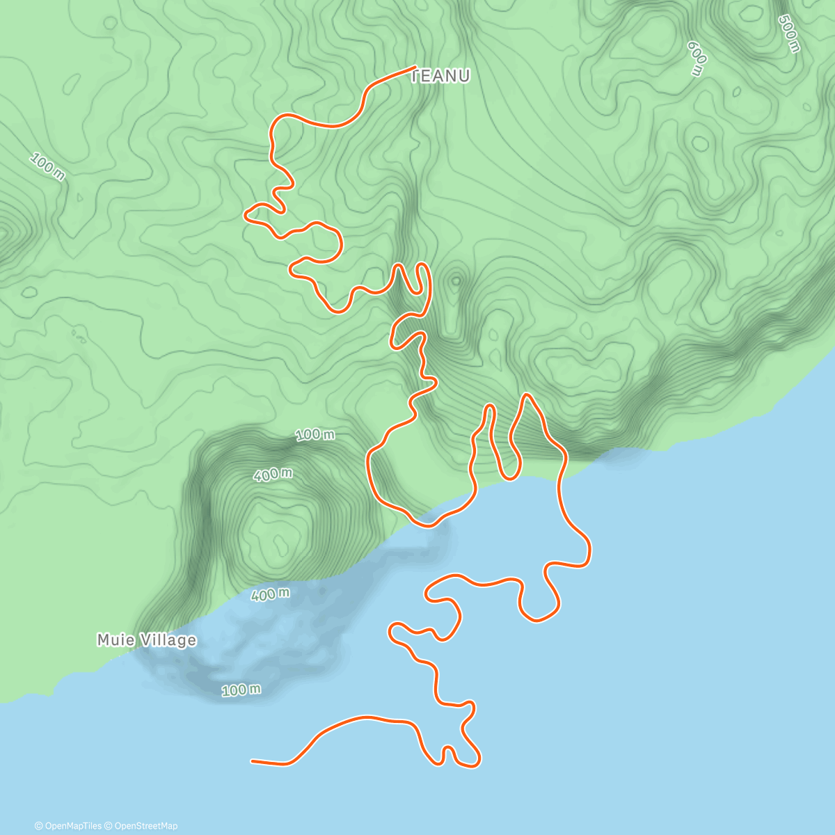 Map of the activity, Zwift - Quatch Quest in Watopia