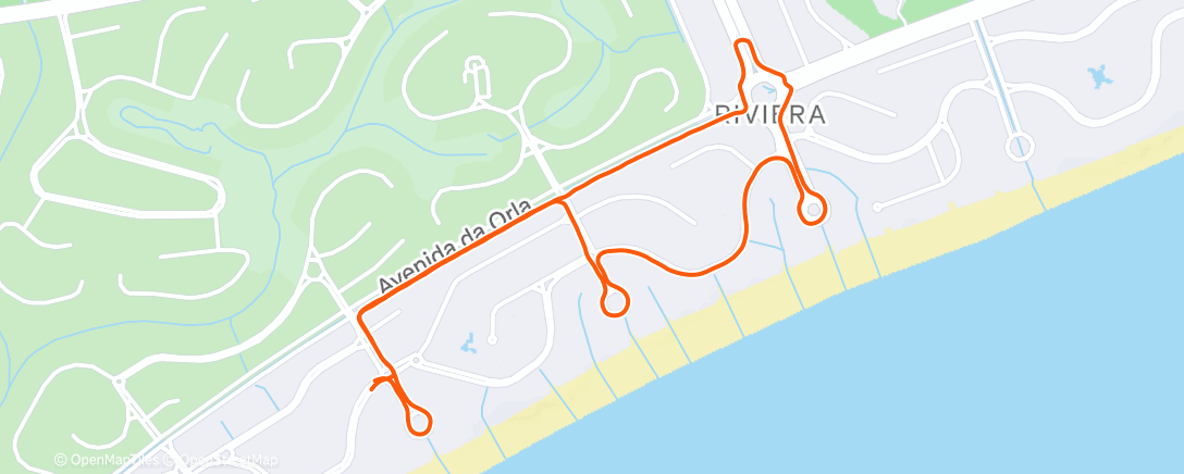 Карта физической активности (Corrida matinal)