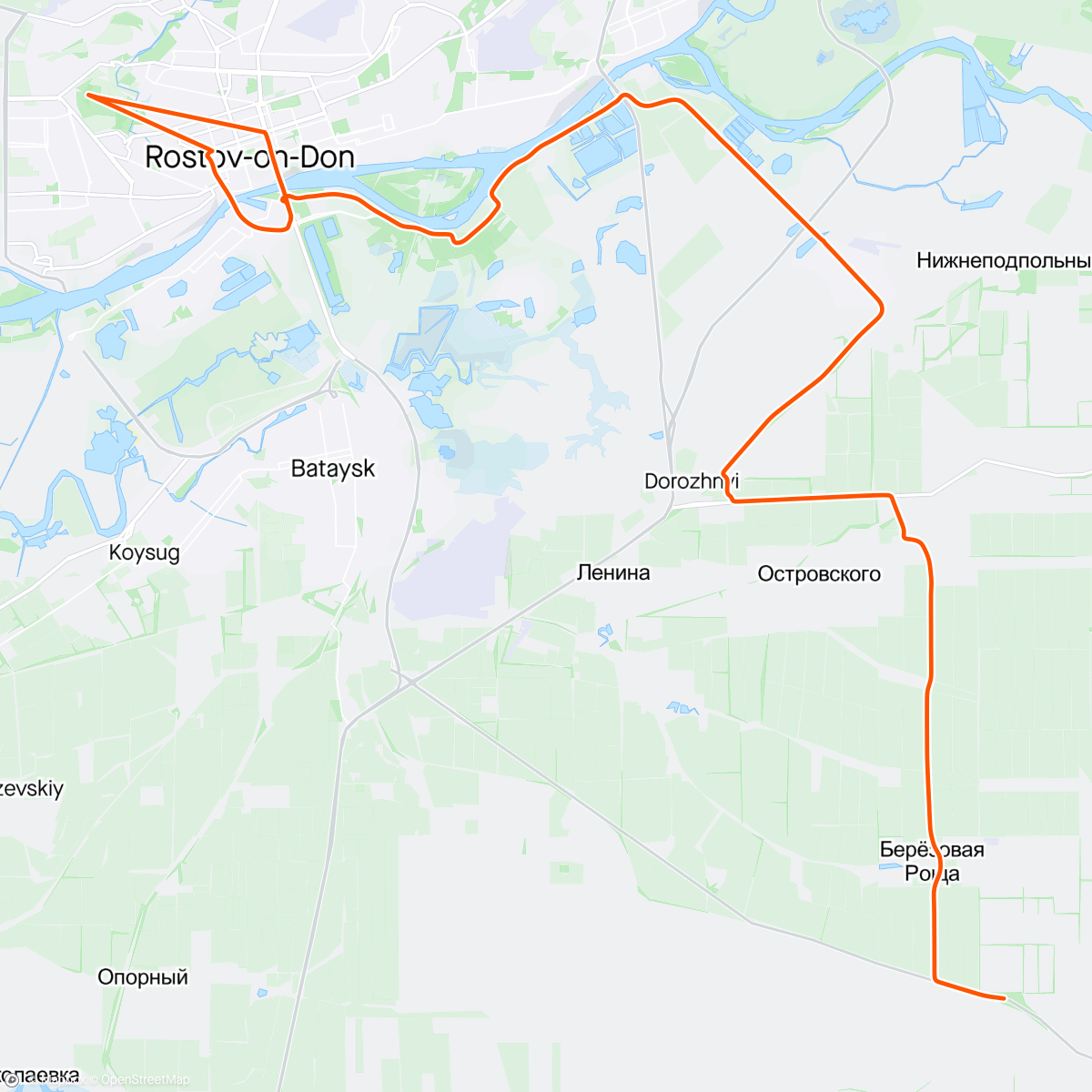 Map of the activity, Зерно 200 км 2 часть⛅