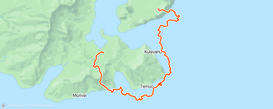 Map of the activity, Zwift - Halvfems in Watopia