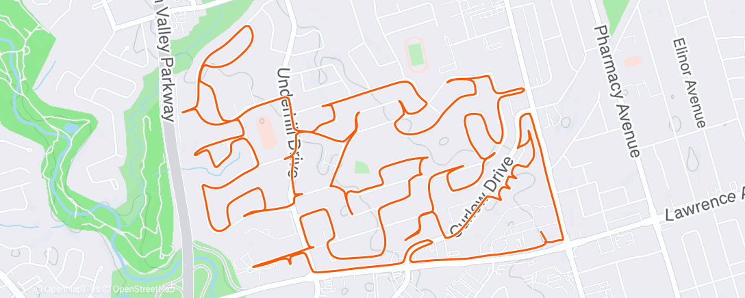 Map of the activity, Easy Days Easy