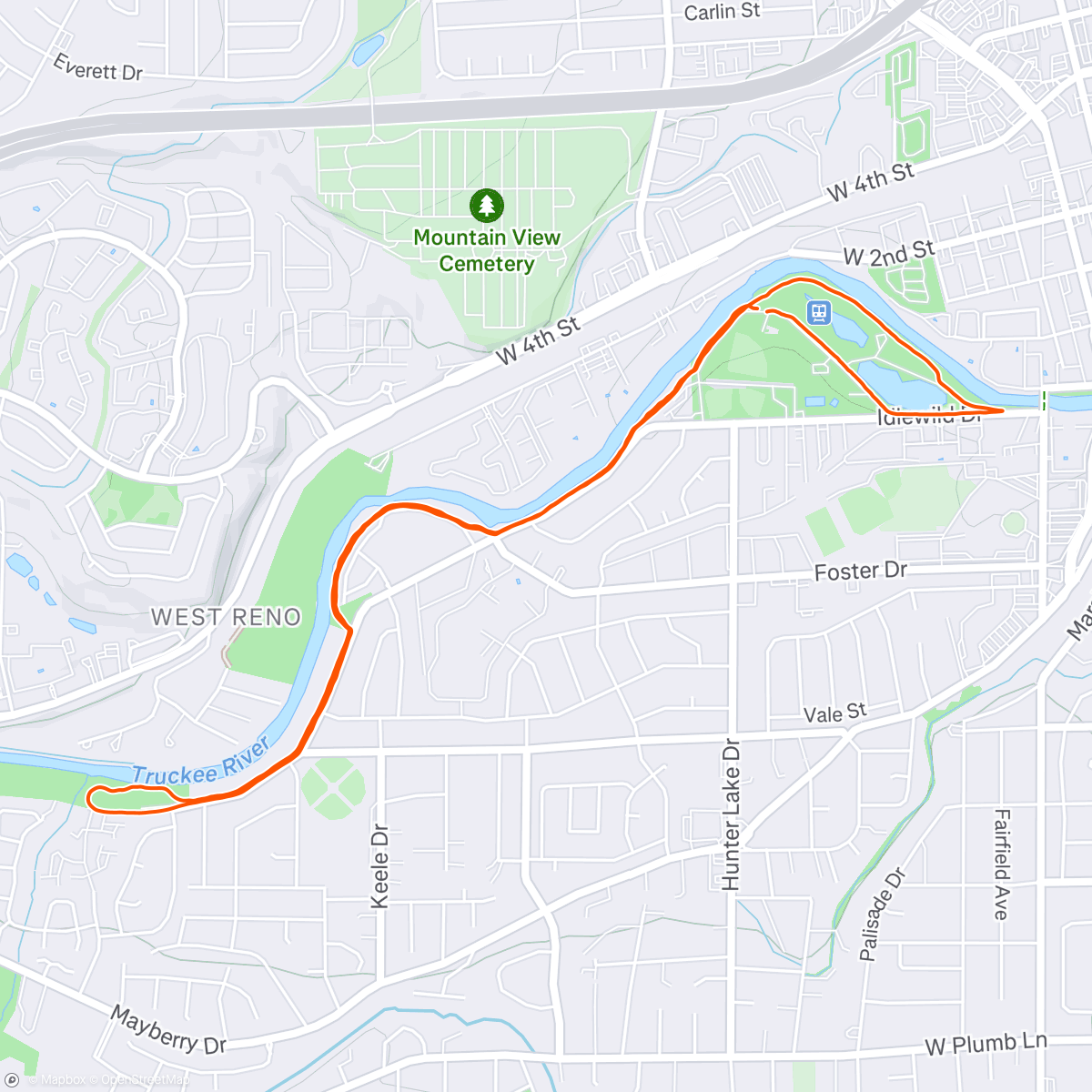 Map of the activity, 2 Weeks Down!