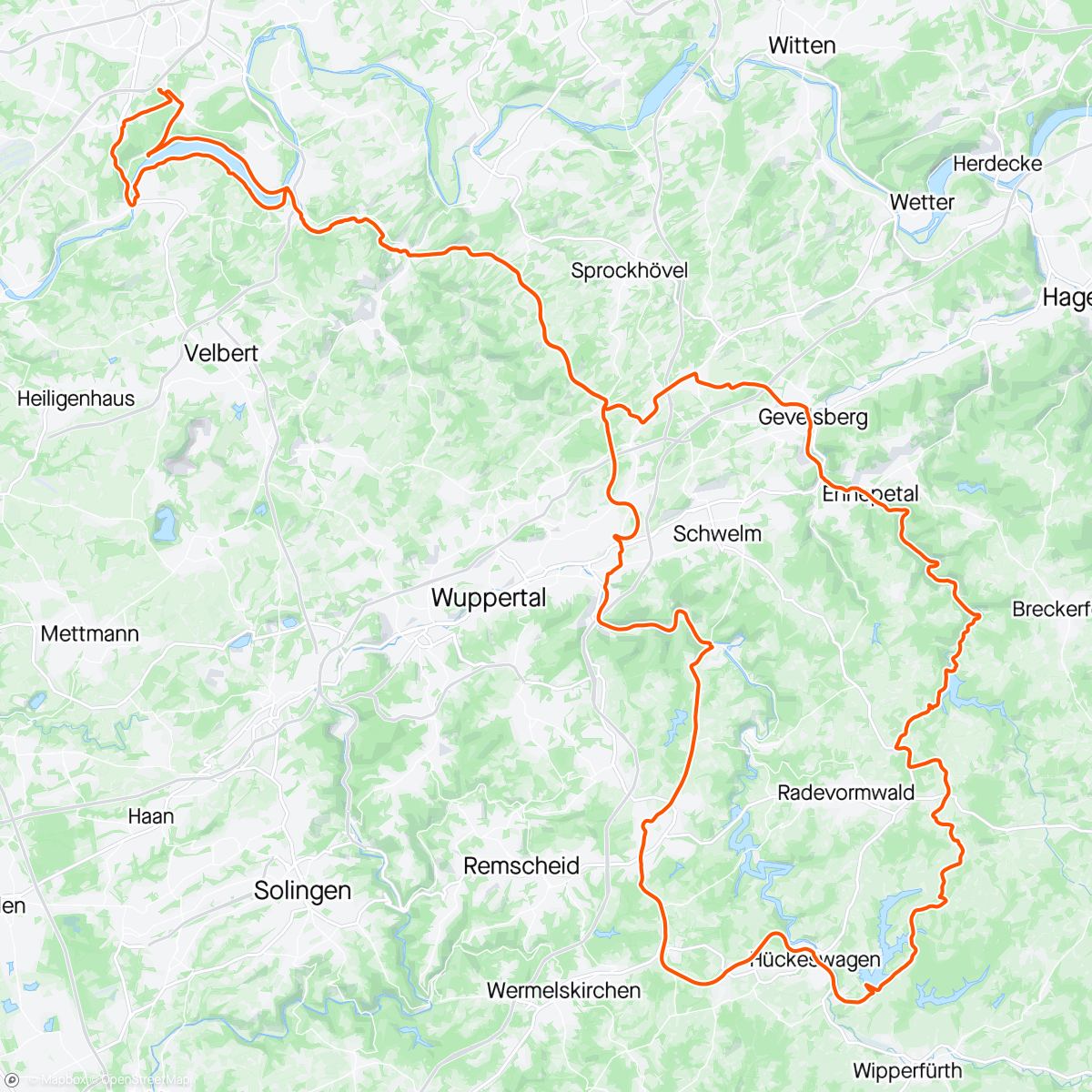 Mapa de la actividad (Schöne Tour mit den Bros.)