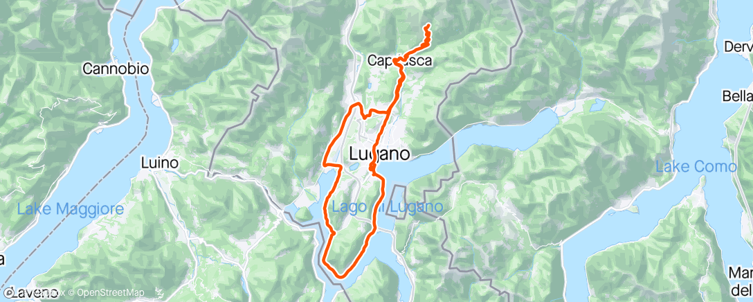 Map of the activity, Post Sanremo spin 🚴🏻‍♂️