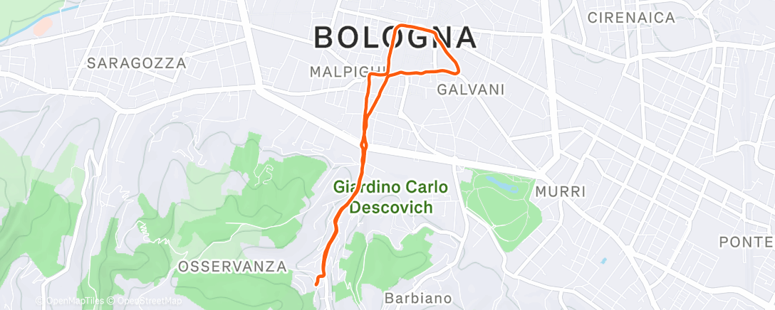 Map of the activity, E-Z