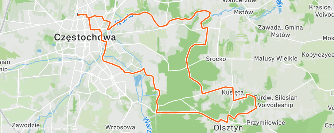 Mapa aktywności