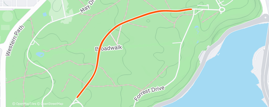 Map of the activity, ATTA Kings Park ♥️