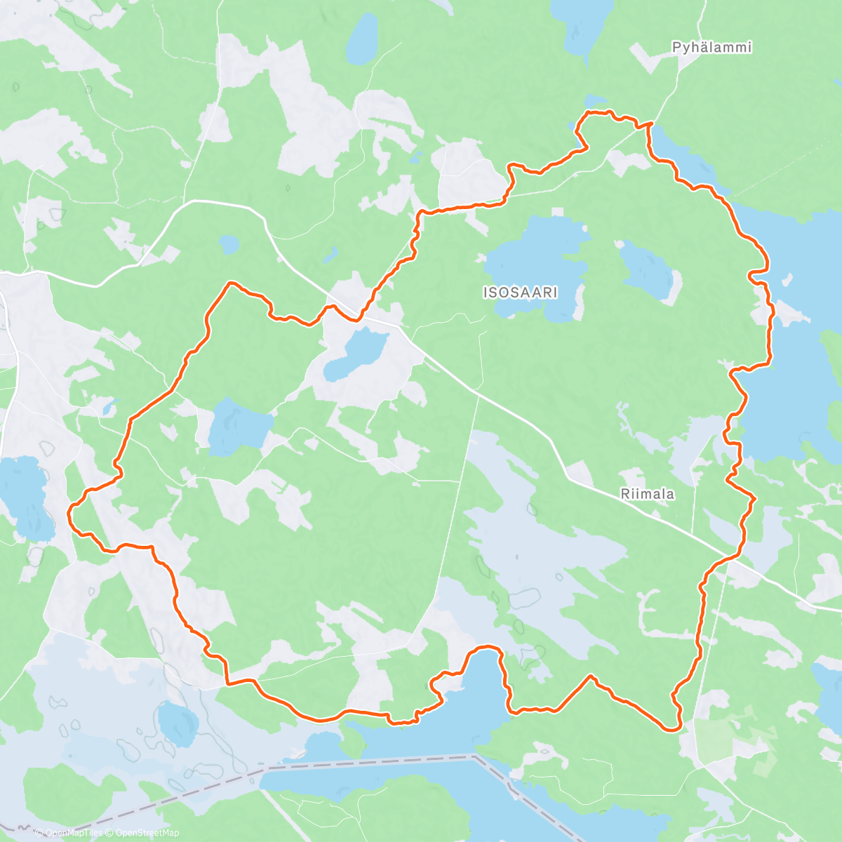 Map of the activity, Tapsan tanssit