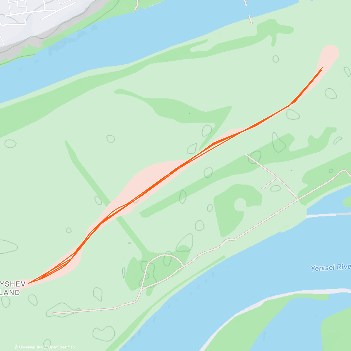 Map of the activity, Снежная семерка