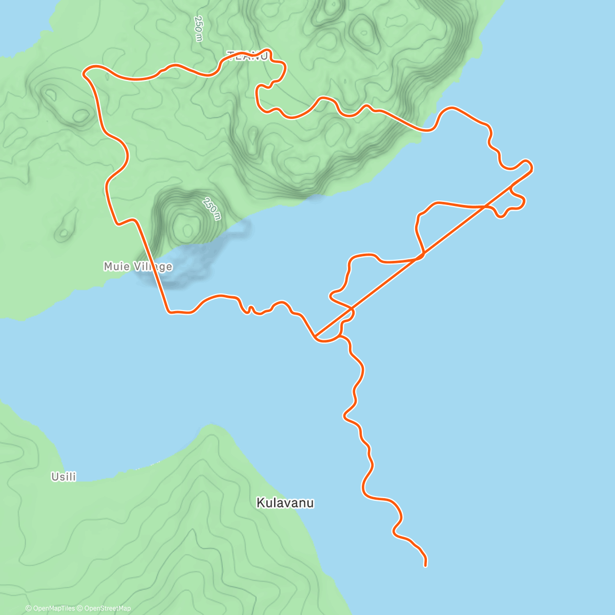 Map of the activity, Zwift - Sugar Cookie in Watopia