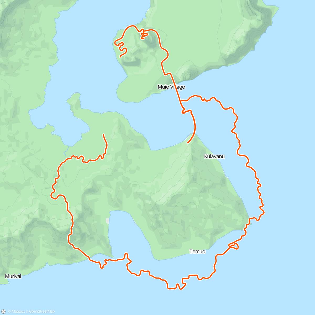 Map of the activity, Zwift - Sugar Cookie in Watopia