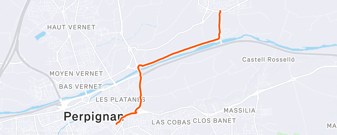 Map of the activity, Morning Gravel Ride