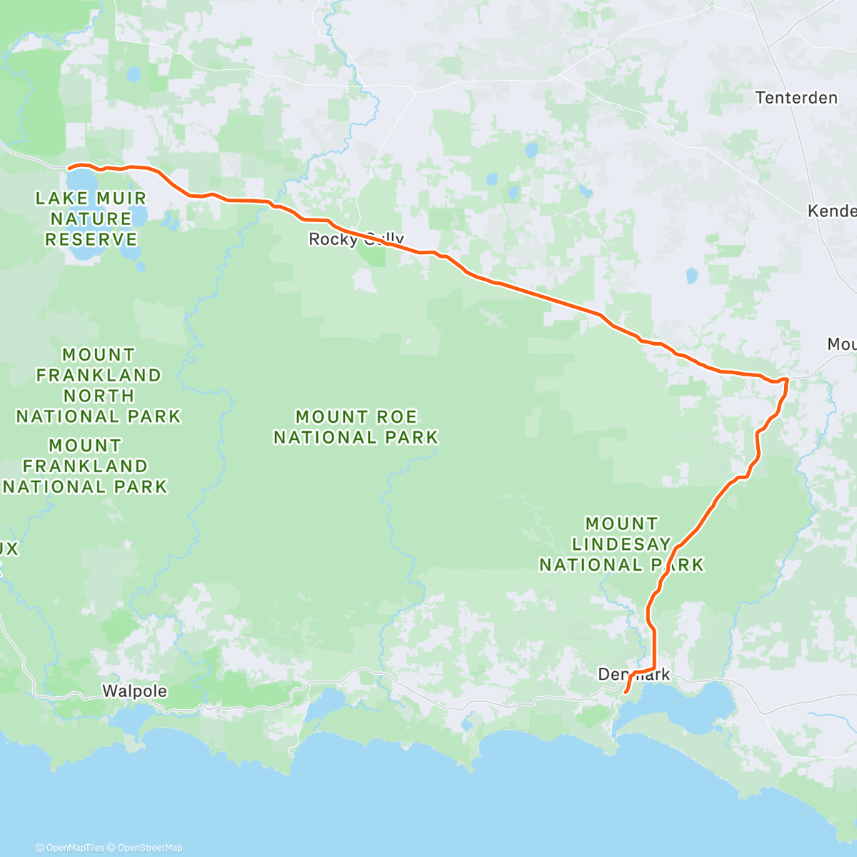 Map of the activity, Pedalling the Planet - Day 249