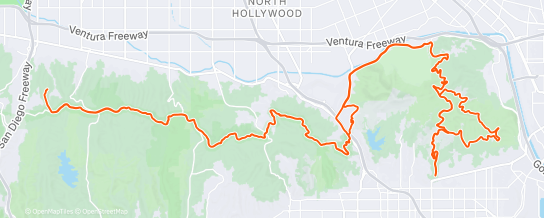 Mappa dell'attività Lunch Ride