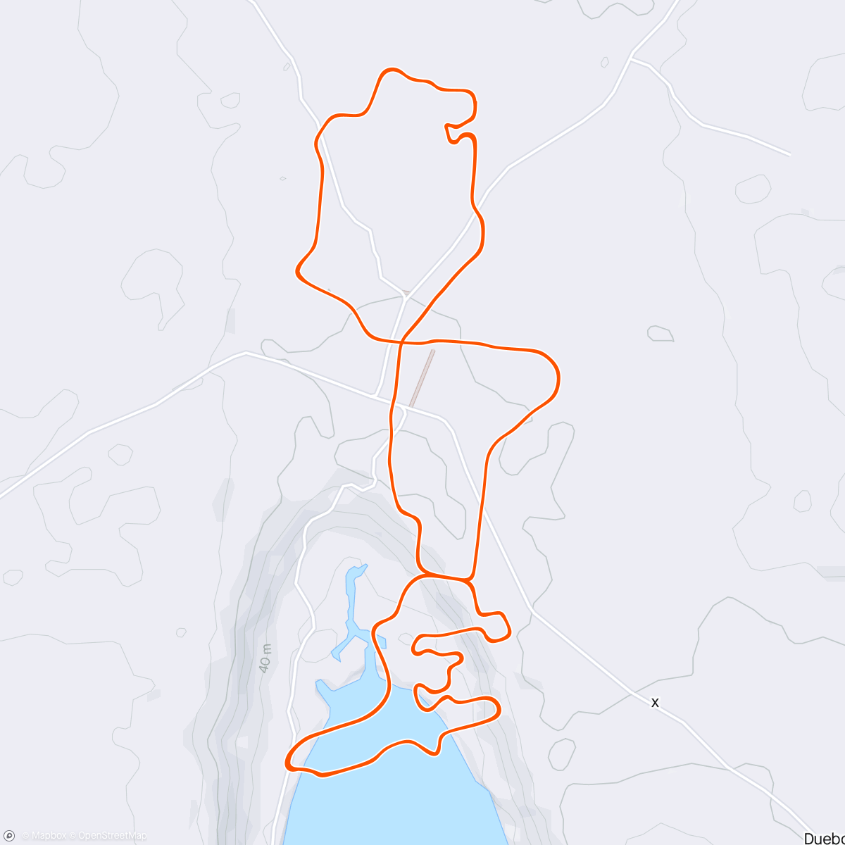 Map of the activity, Zwift - Group Ride: BMTR Faster Masters (B) on Sleepless City in Makuri Islands