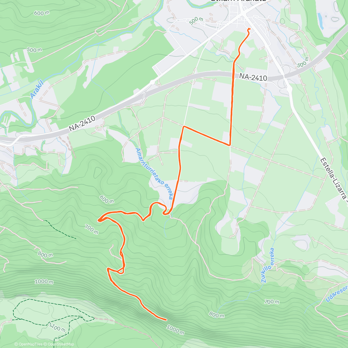 Map of the activity, Morning Ride