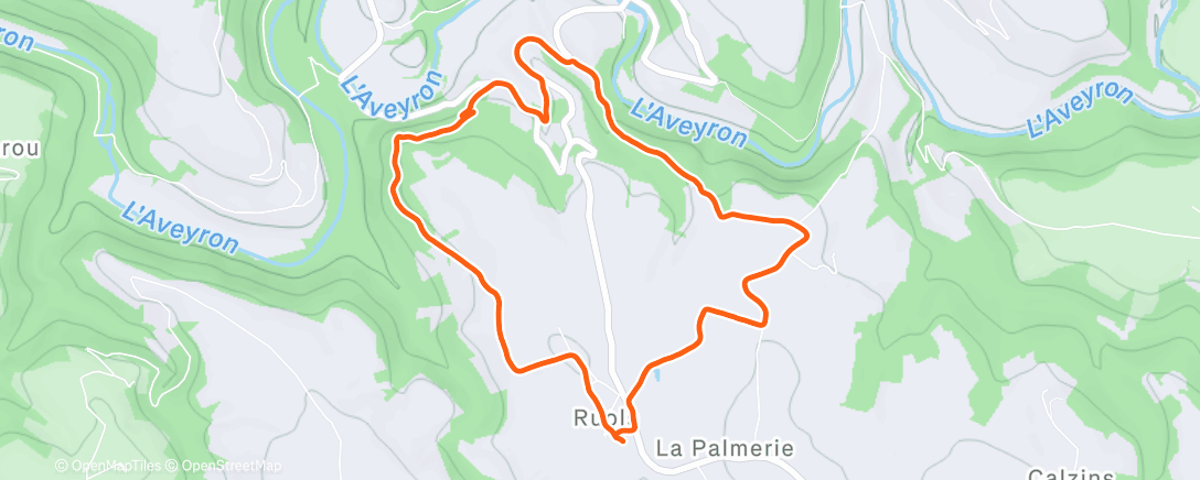 Map of the activity, Reprise sur ma Backyard 🏞️