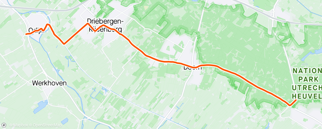 Kaart van de activiteit “Naar route Amerongen met Stephan”