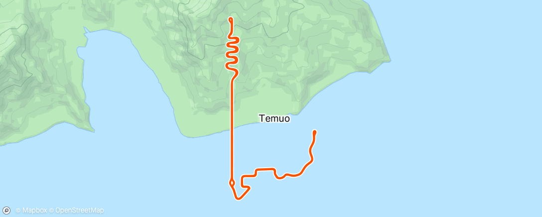 Map of the activity, Zwift - Hilltop Hustle in Watopia