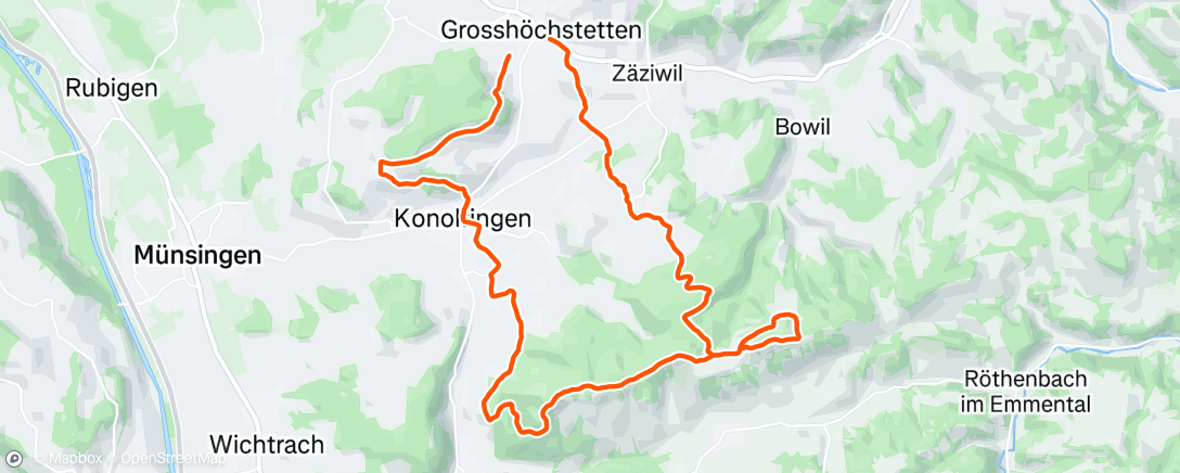 Mapa de la actividad (Lauf am Morgen)