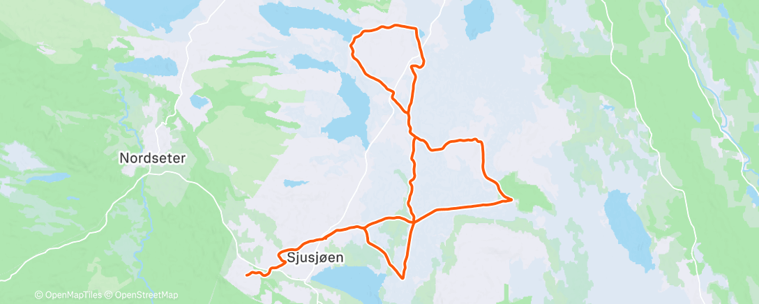 Map of the activity, Fint, men dødsslitsomt....🤷🏼‍♂️💪🏼🌲