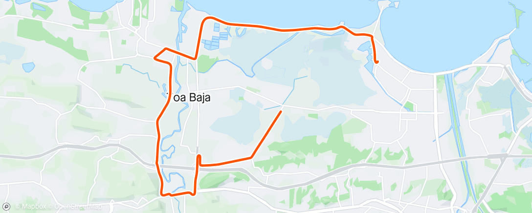 活动地图，Vuelta ciclista por la mañana🙏🚴🏻‍♂️