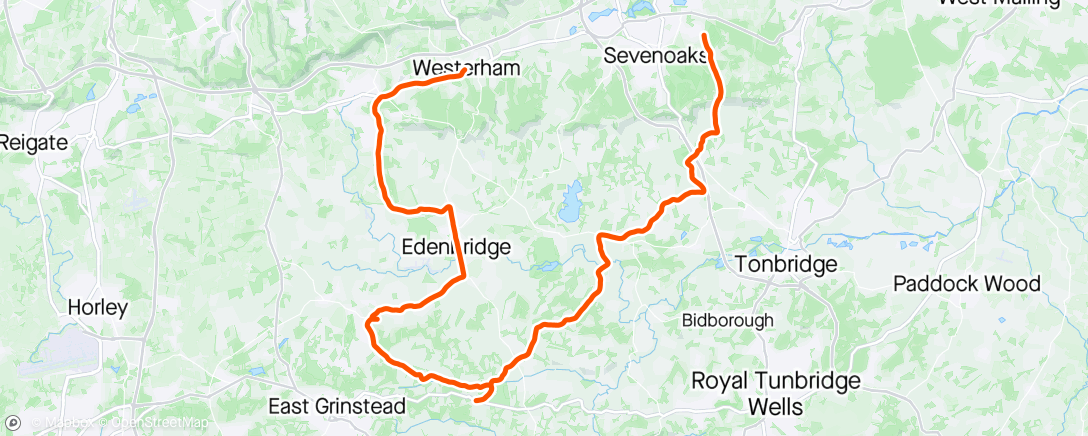 Map of the activity, Afternoon spin