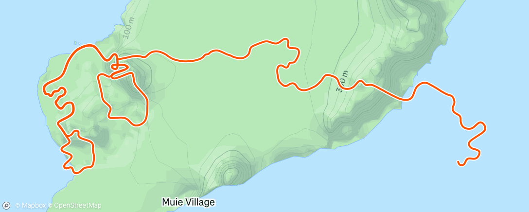 Map of the activity, Zwift - Watopia