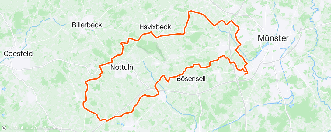 Map of the activity, Feierabendrunde RSF
