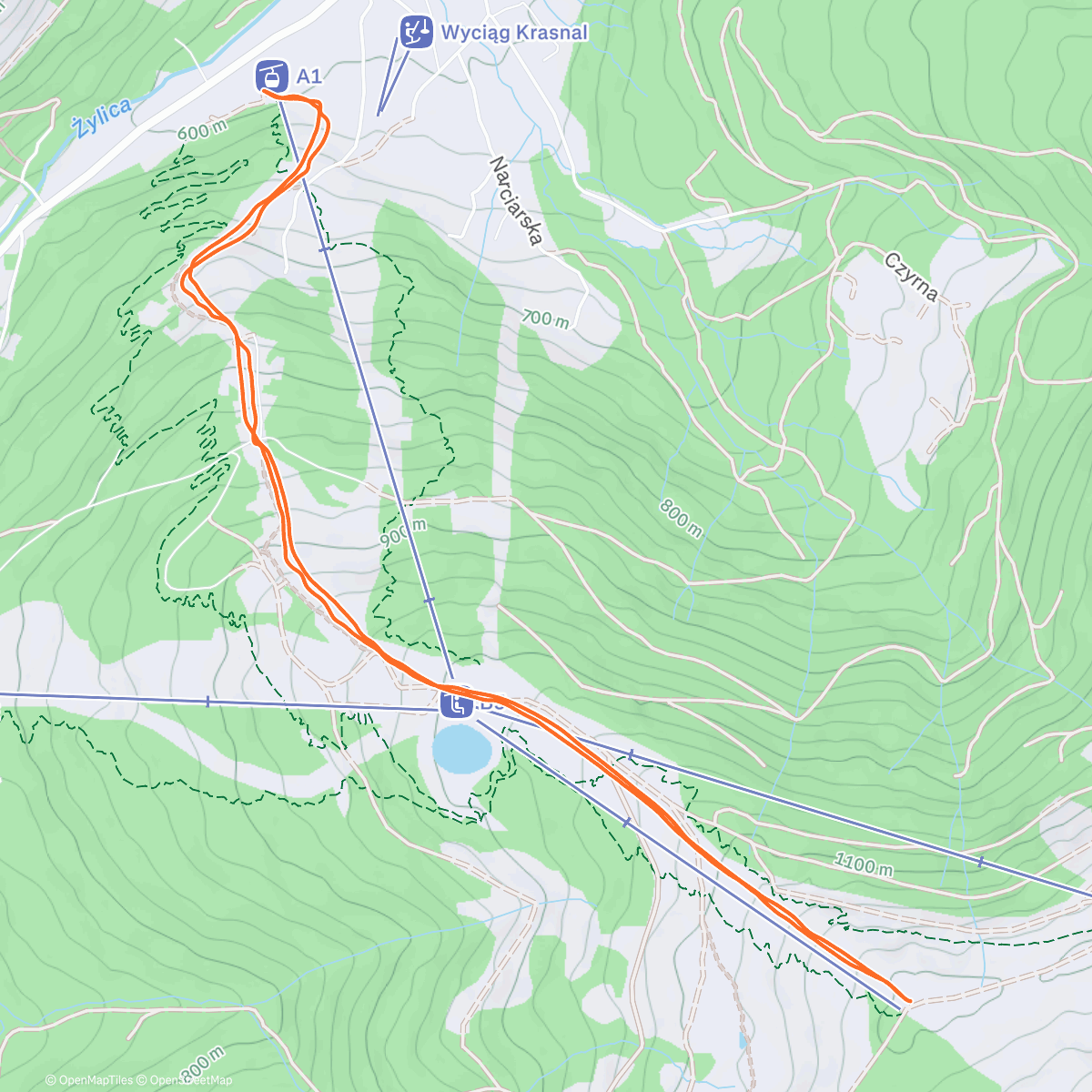 Map of the activity, Da się