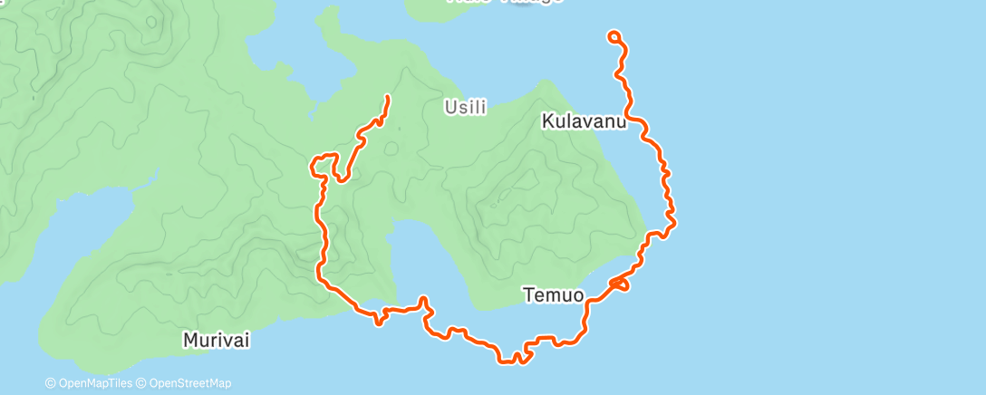 Map of the activity, Zwift - Race: EVR Winter Series (A) on Coast Crusher in Watopia