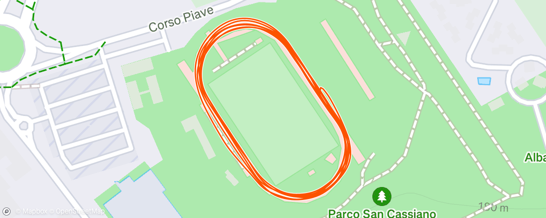 Map of the activity, Cool down