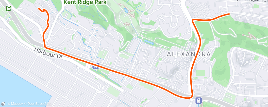 Map of the activity, Afternoon Ride