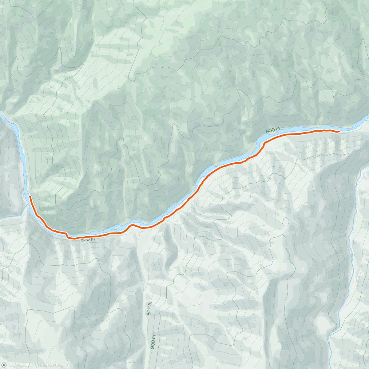 Mapa da atividade, FulGaz - Salmon River - Gravel part 1