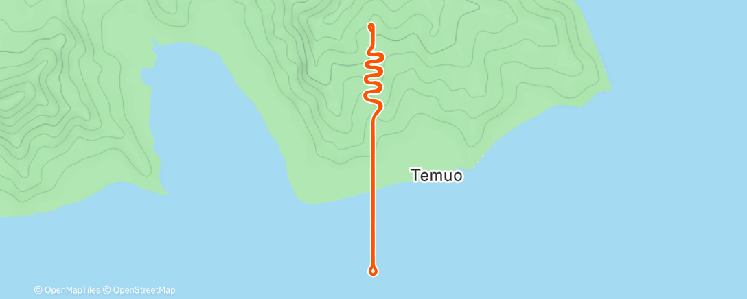 Карта физической активности (Zwift - 60min Riders Choice on Oh Hill No in Watopia)