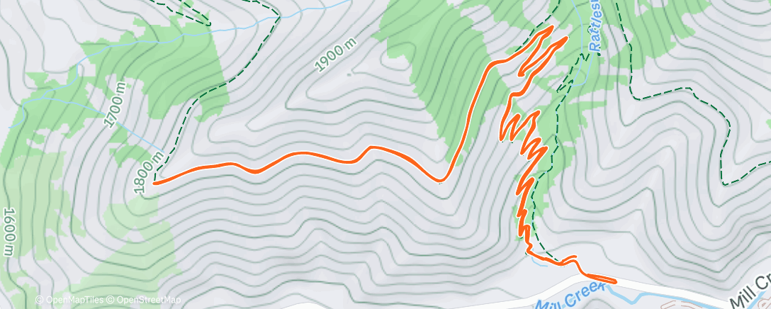 Map of the activity, Antler Scavenging