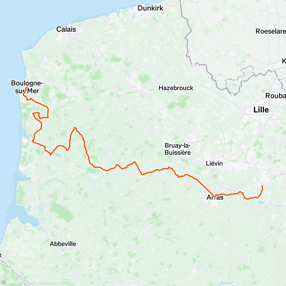 Map of the activity