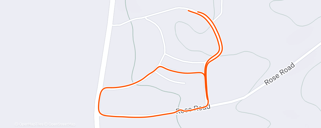 Map of the activity, Stroll