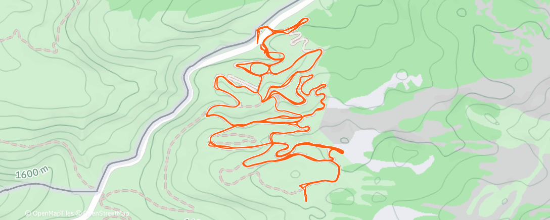 Map of the activity, Esquí de fondo Belagua , El Ferial