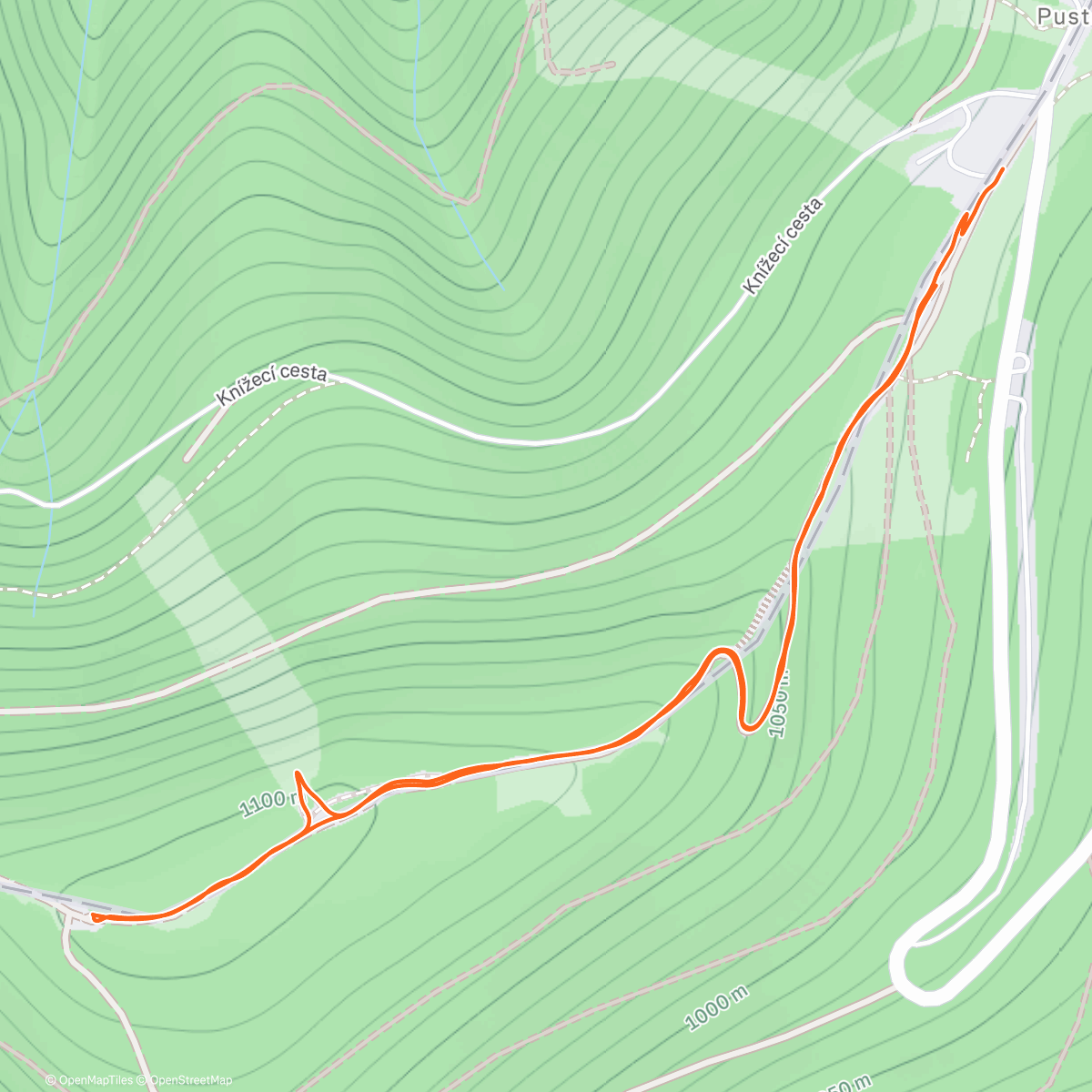 Map of the activity, Dnes děda na plný úvazek