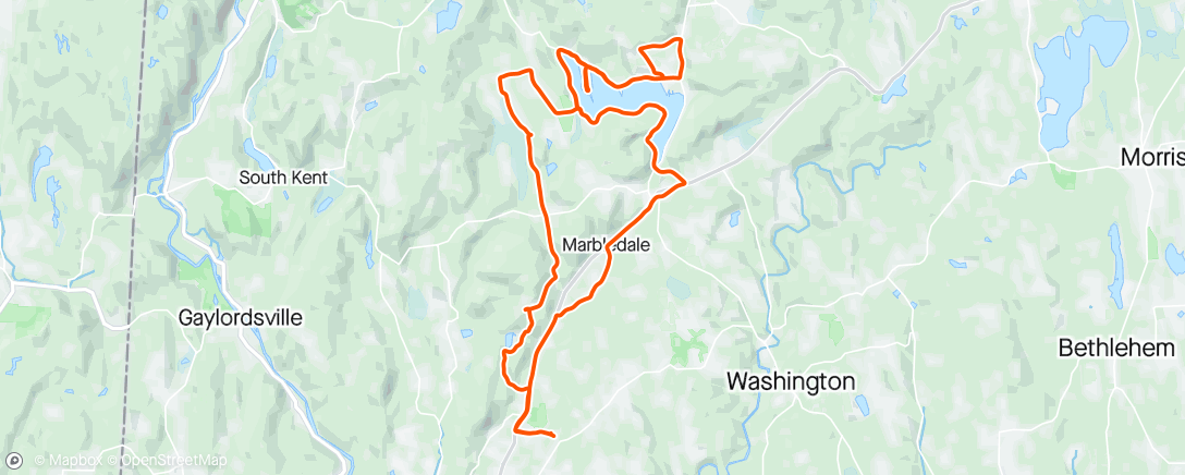 Map of the activity, Person To Person Ride