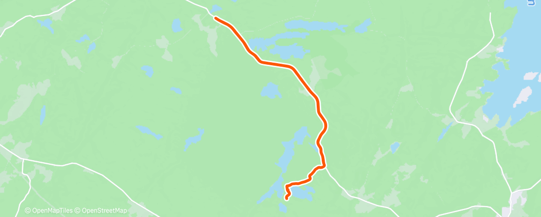 Mapa de la actividad (Morning Run)