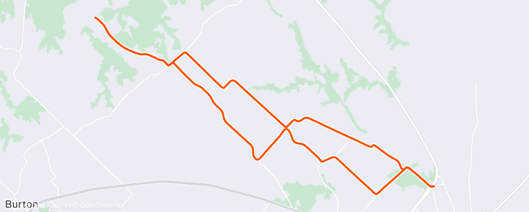 Карта физической активности (Morning Ride)