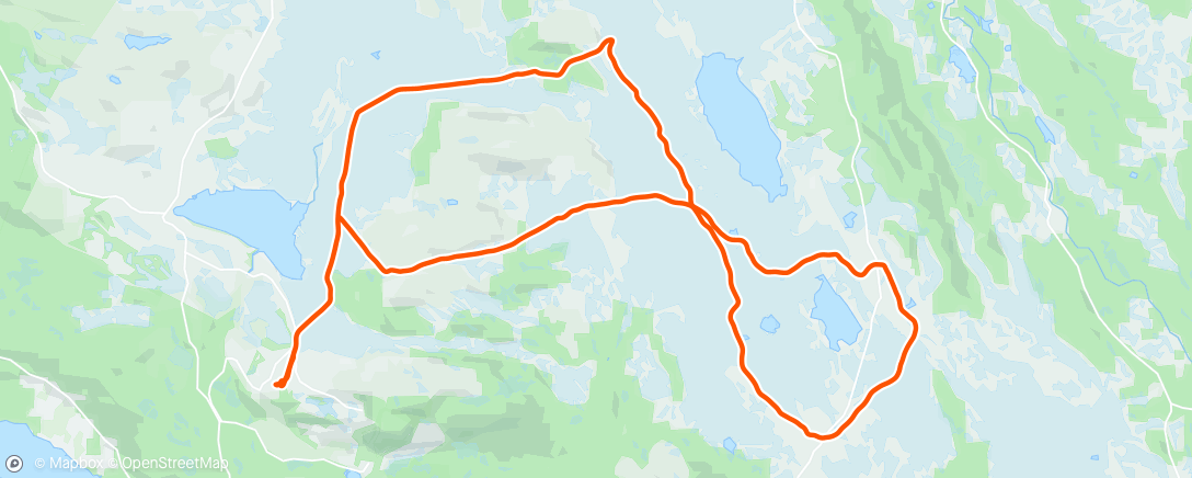 Mappa dell'attività Tilbake på hesten etter 4 dager uten trening