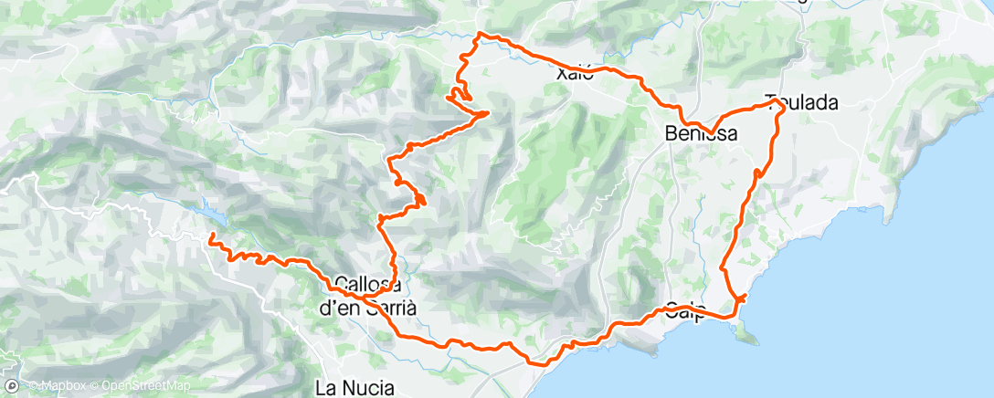 Map of the activity, LCC Calpe #6 🇪🇸🇪🇸🇪🇸🇪🇸🇪🇸🇪🇸