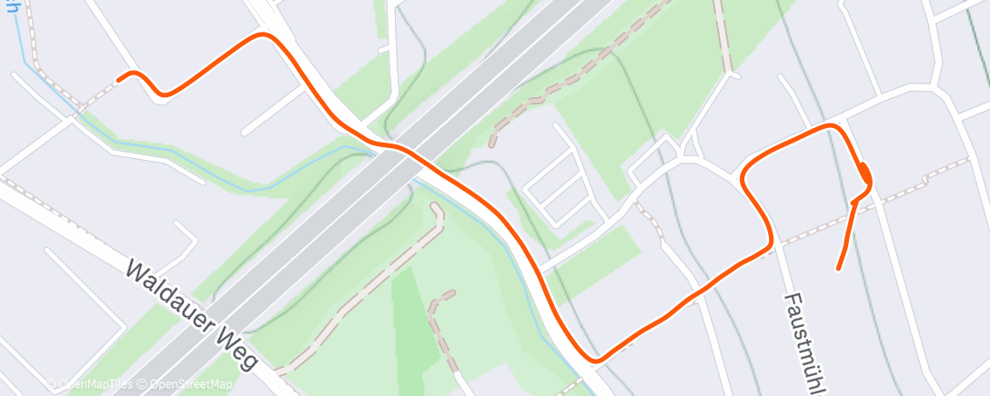 Map of the activity, Treppchen hoch