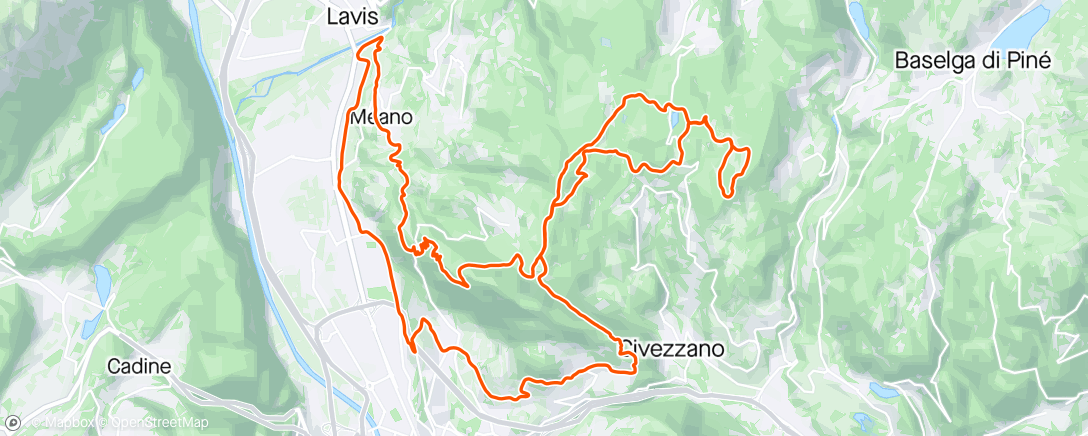 Map of the activity, Giro con Smemoluz intorno al solito croz😅