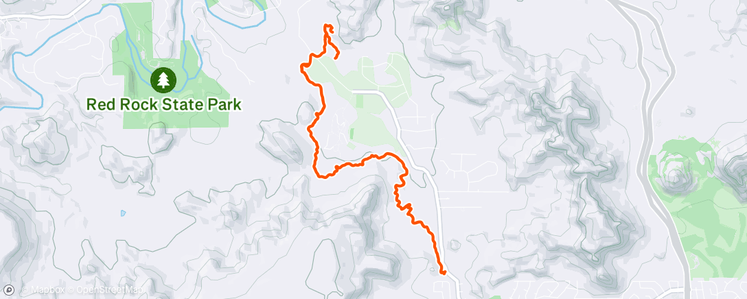 Map of the activity, Sunday stroll on the new Del Sol