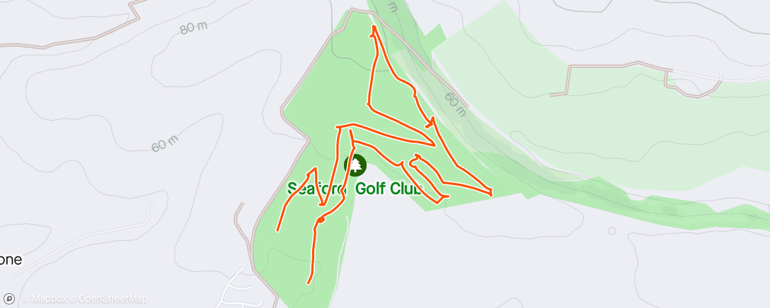 Mapa de la actividad (Afternoon Golf)