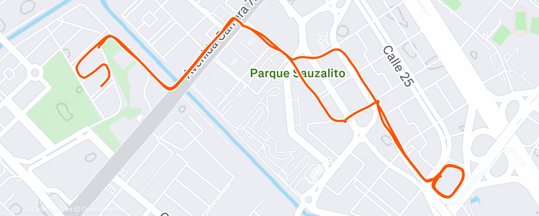 Карта физической активности (Morning Run)